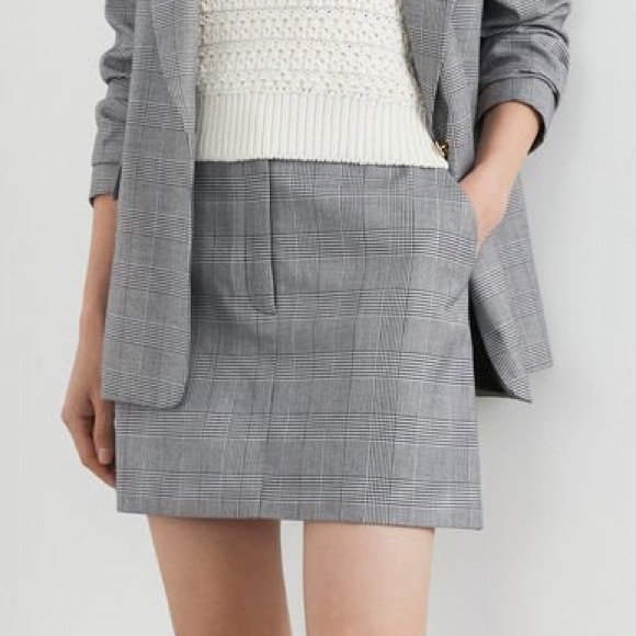 FRENCH CONNECTION | CHECK SKIRT | Size 16 | NWT - Picture 5 of 12